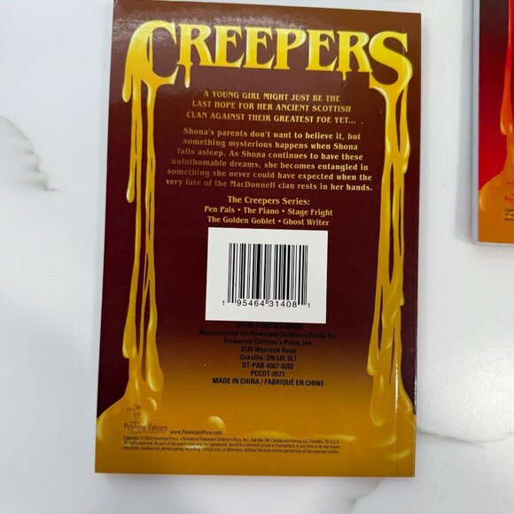Creepers Books 1 thru 5 Horror Series for Kids Paperback Books Edgar J Hyde NEW - Picture 12 of 14